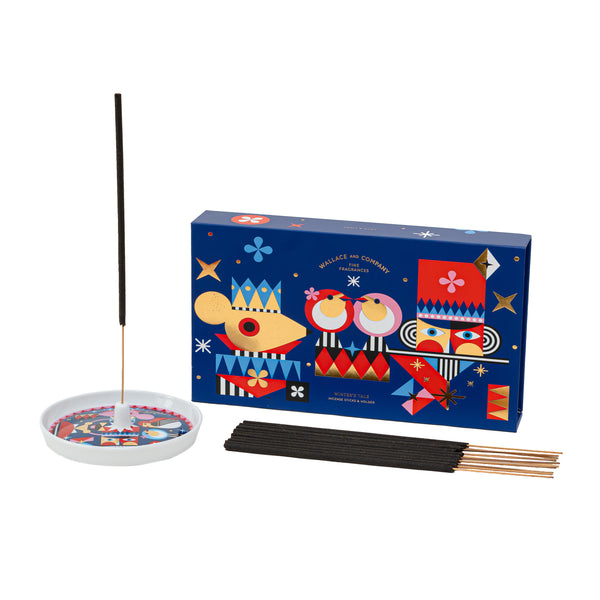Winters Tale Incense Dish Set